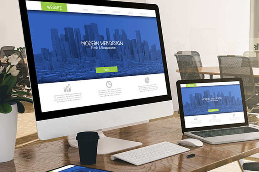 Website design sample